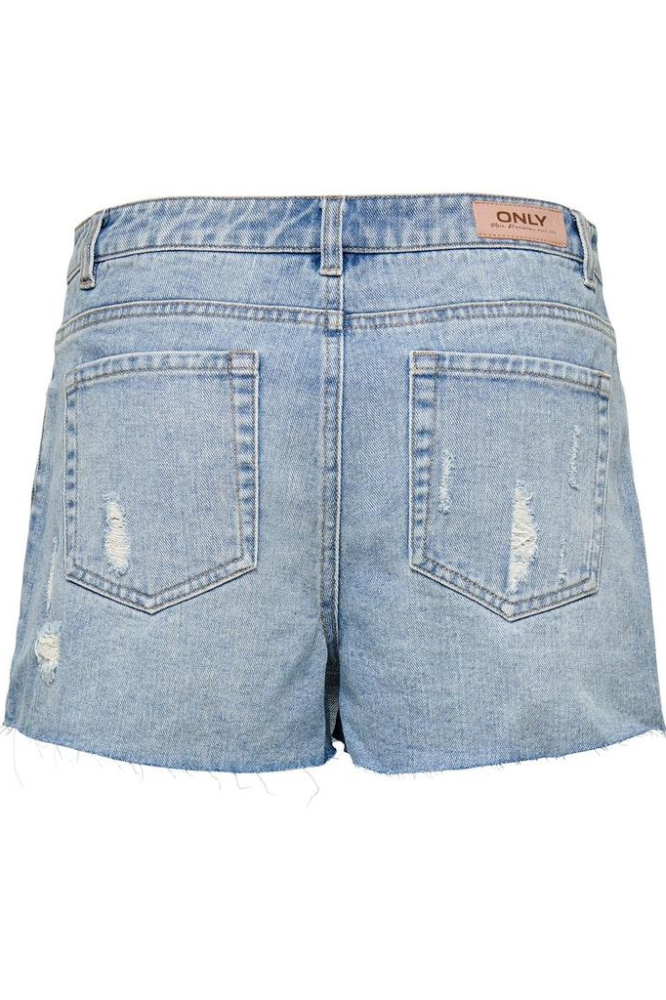 ONLTEXAS LIFE REG LB DNM SKORT BJ 15227220 LIGHT BLUE DENIM
